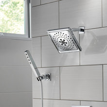 Load image into Gallery viewer, SISTEMA DE DUCHA DELTA TRILLIAN CUADRADA CON DUCHA DE MANO CON DESVIADOR