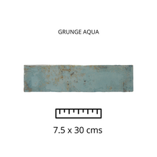 Load image into Gallery viewer, GRUNGE AQUA 7.5x30