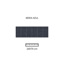 Load image into Gallery viewer, IBERIA AZUL BRILLANTE 24x74
