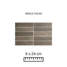Load image into Gallery viewer, ARGILE CACAO 6X24
