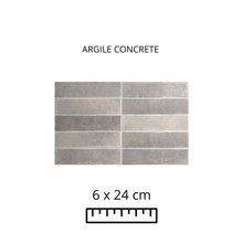 Load image into Gallery viewer, ARGILE CONCRETE 6X24

