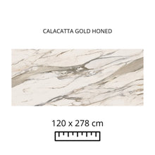 Load image into Gallery viewer, CALACATTA GOLD HONED 120X278
