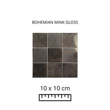 Load image into Gallery viewer, BOHEMIAN CHARCOAL GLOSS 10X10
