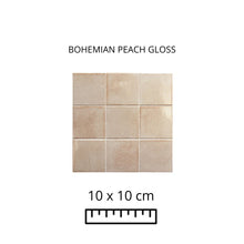 Load image into Gallery viewer, BOHEMIAN PEACH GLOSS 10X10
