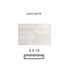 Load image into Gallery viewer, COCO WHITE MATT 5X15
