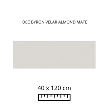 Load image into Gallery viewer, DEC BYRON VELAR ALMOND MATE 40X120
