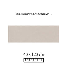 Load image into Gallery viewer, DEC BYRON VELAR SAND MATE 40X120
