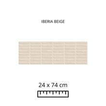 Load image into Gallery viewer, IBERIA BEIGE BRILLANTE 24X74
