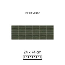 Load image into Gallery viewer, IBERIA VERDE BRILLANTE 24x74

