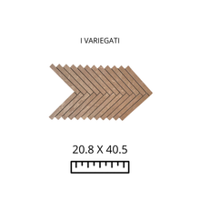 Load image into Gallery viewer, I VARIEGATI REGOLI CIPRIA 20.8x40.5
