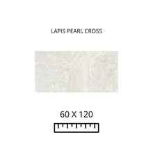 Load image into Gallery viewer, LAPIS PEARL CROSS 60X120
