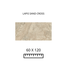 Load image into Gallery viewer, LAPIS SAND CROSS 60X120
