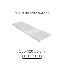 Load image into Gallery viewer, PELDAÑO RECTO OPERA SILVER C-3
