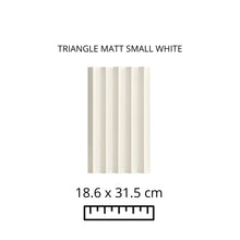 Load image into Gallery viewer, TRIANGLE MATT SMALL WHITE | ROMBINI
