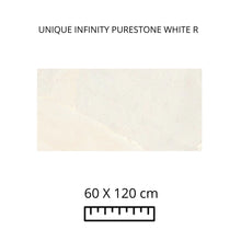 Load image into Gallery viewer, UNIQUE INFINITY PURE STONE WHITE 60X120
