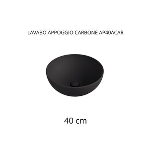 LAVABO APPOGGIO CARBONE AP40ACAR