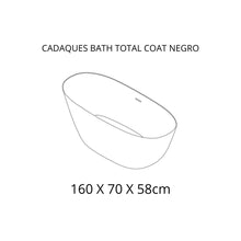 Load image into Gallery viewer, CADAQUES BATH TOTAL COAT NEGRO
