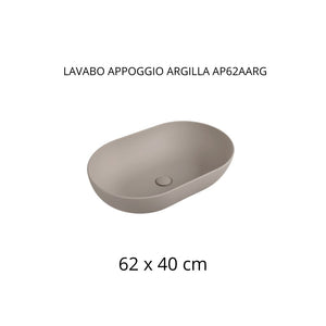 LAVABO APPOGGIO ARGILLA AP62AARG
