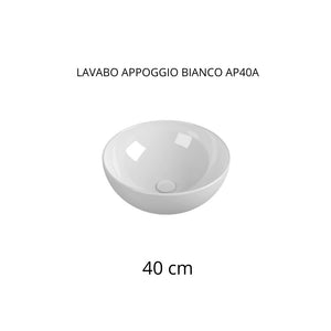 LAVABO APPOGGIO BIANCO AP40A