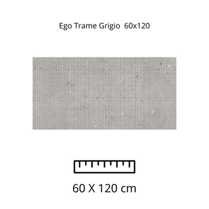 EGO TRAME GRIGIO 60X120
