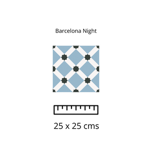 BARCELONA NIGHT 25X25