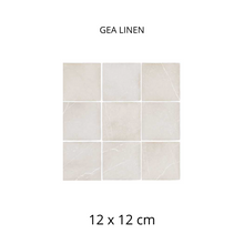 Load image into Gallery viewer, GEA LINEN 12X12
