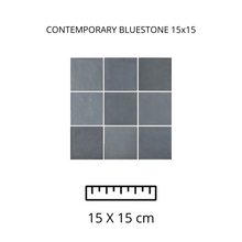 Load image into Gallery viewer, CONTEMPORARY BLUESTONE 15X15
