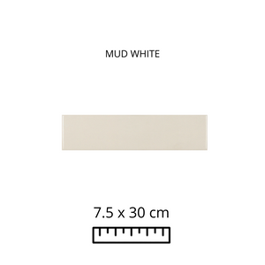 MUD WHITE 7.5X30