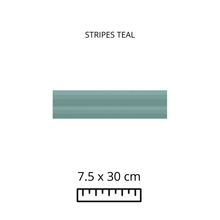 Load image into Gallery viewer, STRIPES TEAL
