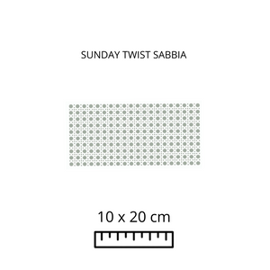 SUNDAY TWIST SABBIA 10X20
